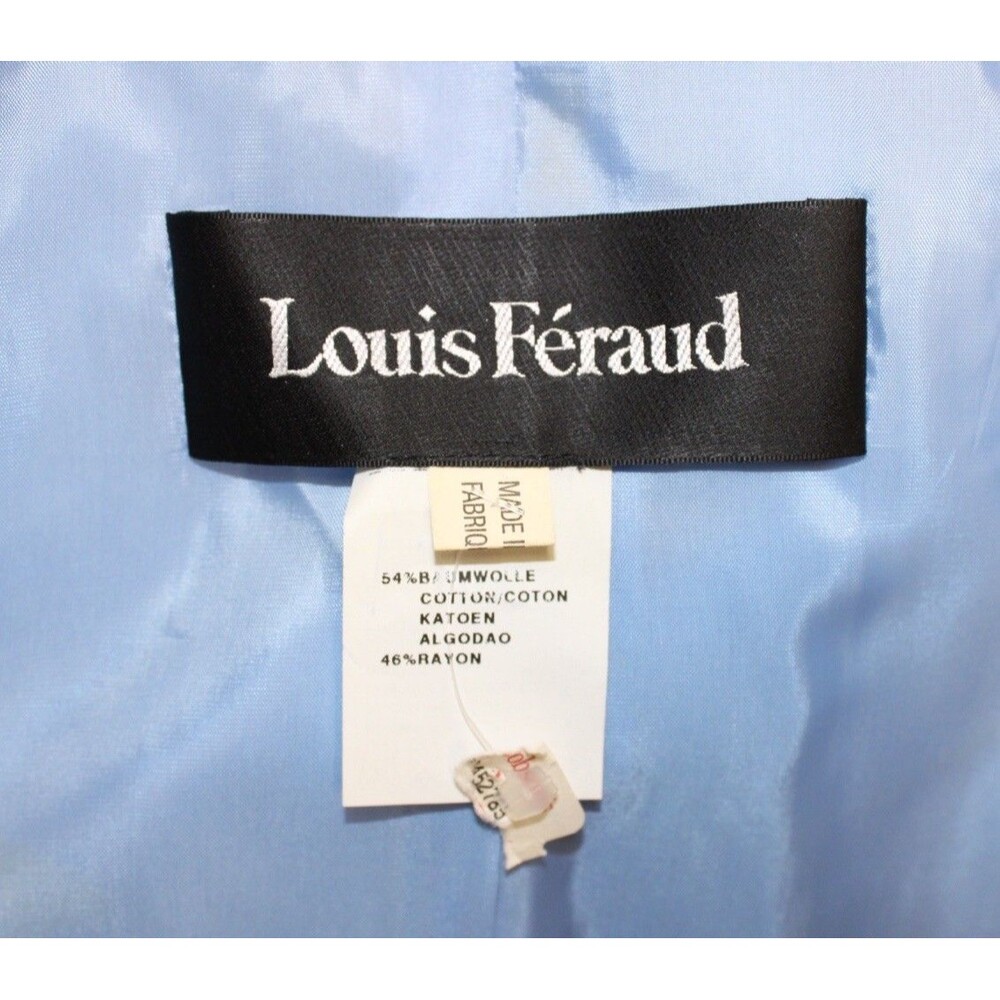 Vintage 90s/80s Louis Feraud Unique Abstract Wearable Artsy‎ Retro Blazer Size 4 - Picture 9 of 11